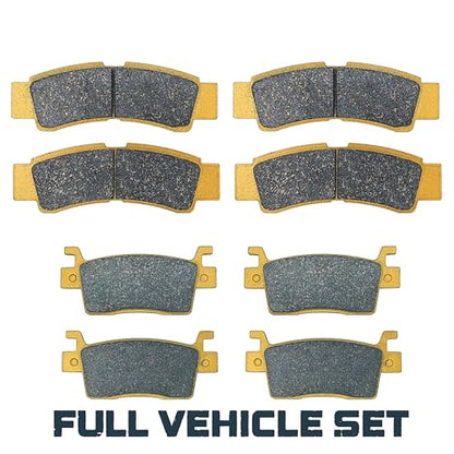 Traild Ceramic Brake Pads for Kawasaki KRX/KRX4 1000 2020-2026 Front & Rear - style: OE Size