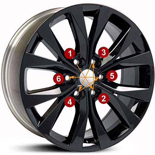12x1.5 Extended (ET) Lug Nuts, Chrome, 24PCS - color: Chrome, size: 1.1inch