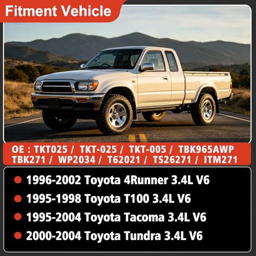 Timing Belt Kit with Water Pump for Toyota 4Runner 1996-2002 - size: ZSD-007