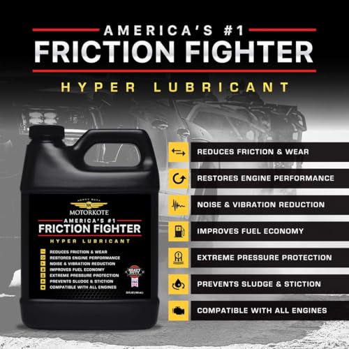 Motorkote Hyper Lubricant Engine Treatment, MK-HL16-06, 16-Ounce, Single - size: 16 Fluid Ounces, style: 1-Pack