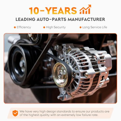New Alternator 3.3L 3.3 for Nissan Frontier 1999 2000 2001 2002, Xterra 2000-2002 V6, AHI0045, LR180-756B 400-44104, 13789