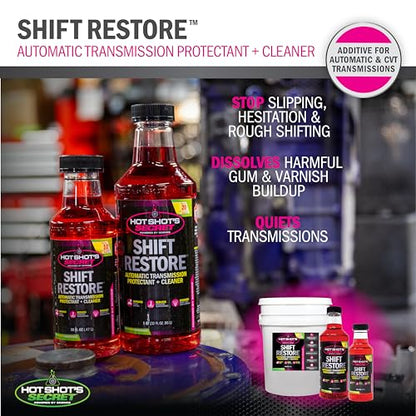 Hot Shot's Secret Shift Restore Transmission Additive, 16 oz - size: 16 fl oz