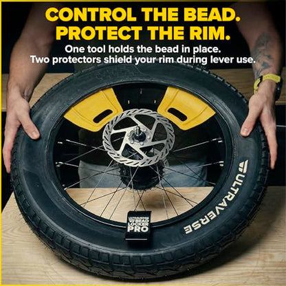 Ultraverse Bike Tire Bead Holder & Rim Protector Combo Kit