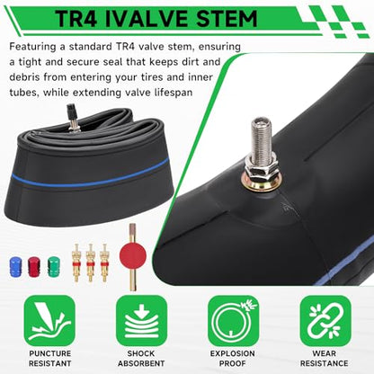 2.75/3.00-19 Motorcycle Heavy Duty Tire Inner Tube 70/100-19 Inner Tire - size: 2.75/3.00-19" 1pc