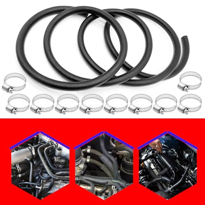 SMMS 5/8 inches 11FT Rubber Heater Hose 100PSI SAE 20R3