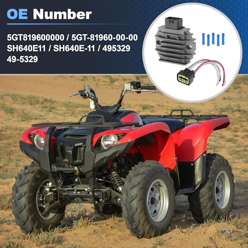ATV Regulator Rectifier for Yamaha Grizzly 125 350 400 450 600 - size: 5GT-81960-00-00