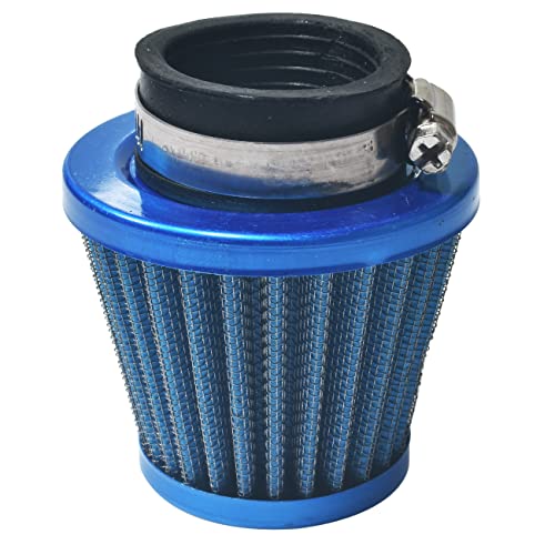 38mm 1.5" Blue Air Filter Intake - color: Blue