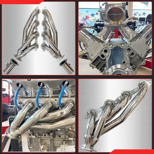 Stainless Steel Headers, Shorty Style for LS Swaps, Universal for Swaps Only, Not Designed to Fit Any Vehicle that came from Factory with an LS Style Engine