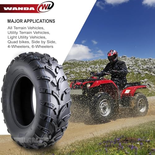 WANDA UTV ATV Tires 23x8-11 23x8x11 205/75-11 /6PR Lit Mud P373 Set 2-10425 - size: 23X8-11