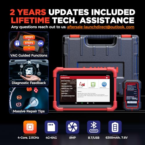 LAUNCH X431 CRP919XBT OBD2 Scanner, 2026 Wireless Bidirectional Scan Tool