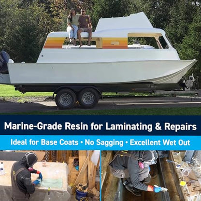 TotalBoat Polyester Laminating Resin for Fiberglass - Gallon - size: Gallon
