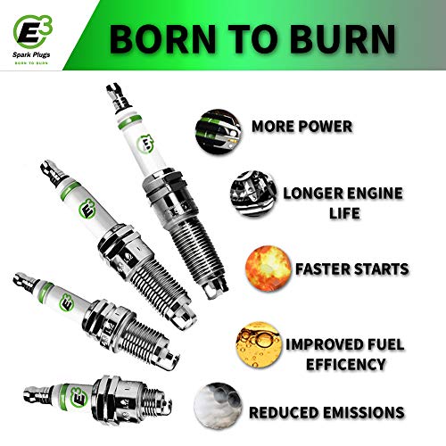 E3 Spark Plugs E3.62 Premium Automotive Spark Plug w/DiamondFIRE Technology (Pack of 2) - size: 1 Count (Pack of 2)
