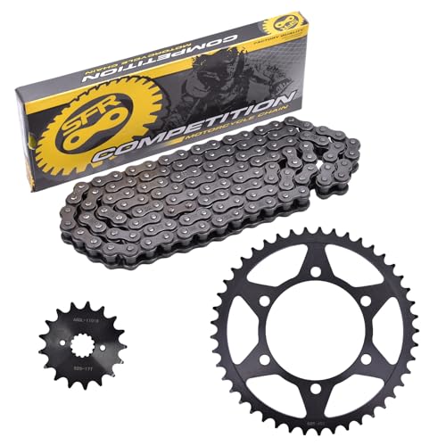 Chain and Sprocket Kit 525 Front 17T Rear 45T for Suzuki GSXR750 2011-2024