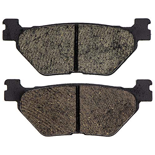 NICHE Front Rear Brake Pad Set for Yamaha 5JJ-W0045-00-00 Organic - size: Organic