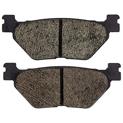 NICHE Front Rear Brake Pad Set for Yamaha 5JJ-W0045-00-00 Organic - size: Organic