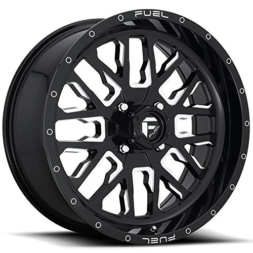 Fuel UTV D611 18X7 4X156 GL-BLK-MIL 13MM - D6111870A544