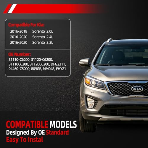 31110-C6200 Electric Fuel Pump Assembly Compatible For Kia Sorento 2016 2017 2018 2019 2020 2.0L L4 2.4L 3.3L V6 Replaces 31110C6200 - size: 31110-C6200