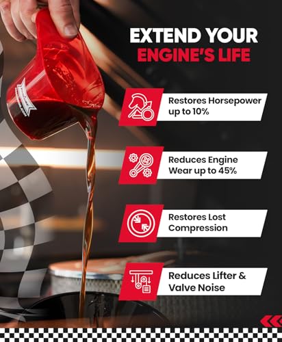 Prolube Oil Treatment - Engine Oil Additive for Gas & Diesel Engines - Reduces Wear, Noise, Vibration - Boosts Fuel Economy & Horsepower - Works on Transmissions & Differentials (6oz) - size: 6 fl oz