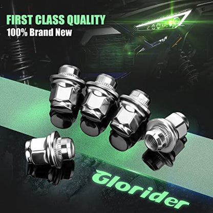 12mmX1.5 Mag Lug Nuts Compatible with Toyota Tacoma Camry Corolla 5 Lug Wheel, M12x1.5 OE Style Aftermarket Wheel Nuts fit Highlander RAV4 Prius Stock Rim, 20pcs Alloy Steel Nuts Replace Factory Nuts