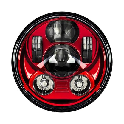 Eagle Lights Indian Scout Red Headlight Kit - Fits 2014 to Current Scout, 60, and Bobber - color: Red