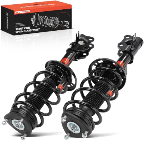 A-Premium Front Complete Strut Assemblies with Coil Springs, Set of 2