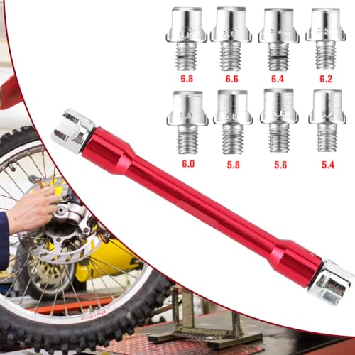 Joyzan Motorcycle Spoke Wrench, Dirt Bike Wheel Spokes Spanner Set