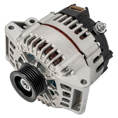 KAC 115Amp 11072N Alternator Replacement Compatible with 2004-2008 Malibu 2.2L, 2006-2007 Ion 2.4L, 11072N Automotive Alternator - size: 11072N