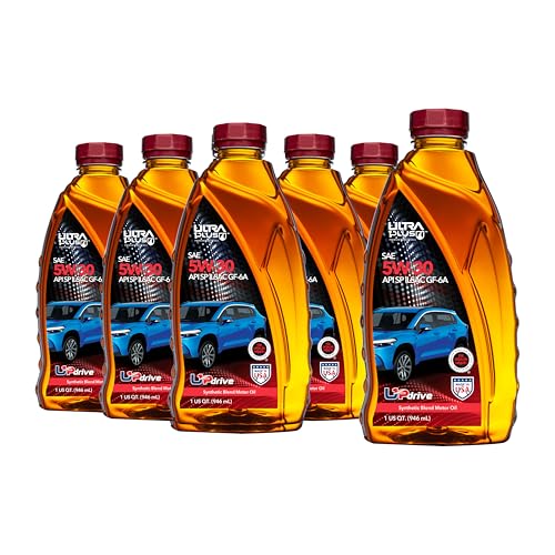 SAE 5W-30 Synthetic Blend Motor Oil API SP ILSAC GF-6A 6 Quarts - size: 6 Quarts Pack