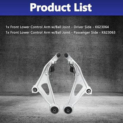 2pcs Front Lower Control Arm for 2013-2020 Nissan Pathfinder