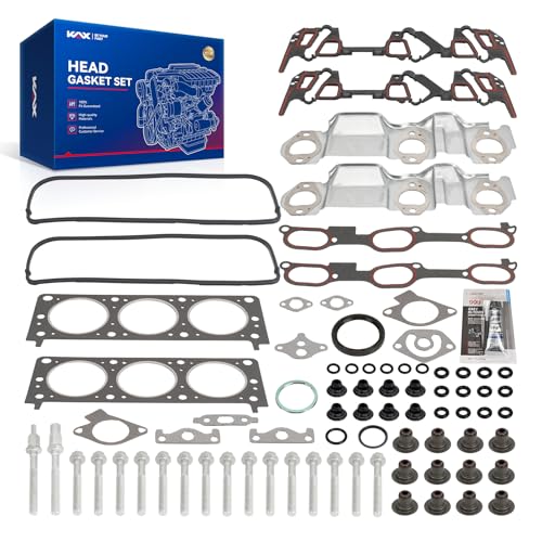 KAX Head Gasket Set Fit for Impala 2000-2005 3.4L, Grand Am 1999-2005 3.4L - size: HS9071PT