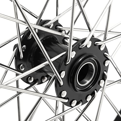 TOFR CNC 14"x2.15" Front Wheel Rim Hub for Sur-Ron Surron Light Bee X LBX - color: Black, size: 14" Front