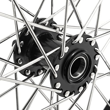 TOFR 14"x2.15" CNC Front Wheel Rim Hub for Surron Sur-Ron Light Bee X LBX - color: Black, size: 14" Front