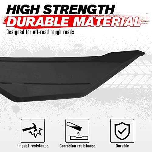 A & UTV PRO Right Fender Deflector for Can-Am Maverick X3 Max Turbo R Xds 2017-2024 2025, Combined Rear Fender Flare Extensions Mud Guard Flaps Accessories, Replace # OEM 705009512, Right Side - size: for Can-Am Maverick X3 Max Turbo R Xds 2017-2025