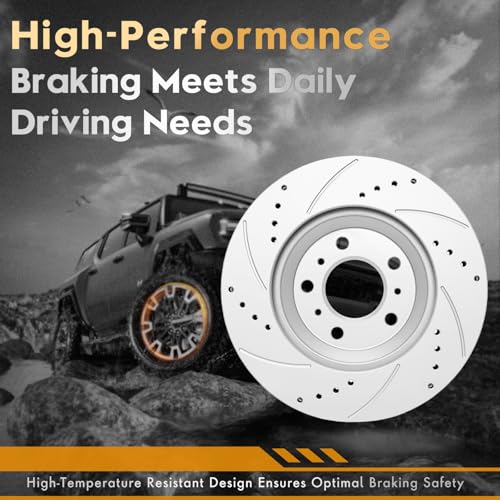 Betthand Brakes and Rotors Fit for 11-13 Chevy Impala, 14-16 Impala Limited - size: 580403*2+581033*2+D1159-8269+D999-7900