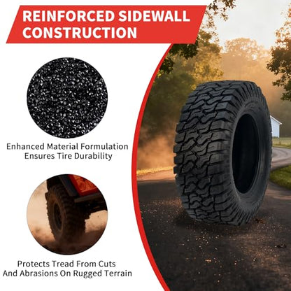 GarveeTech 24x8x12 ATV Tires, 2 Pack 24x8-12 ATV UTV Tires 24 8 12 All Terrain Tires for Trail, Desert, Mud, Dirt, Street, Sand, 4PR Tubeless - size: AT24X8-12, style: Pattern A