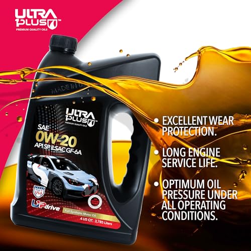 SAE 0W-20 Full Synthetic Motor Oil API SP ILSAC GF-6A 1 Quart - size: 1 Quart