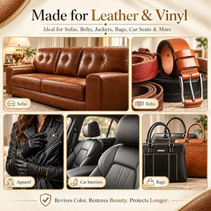 Leather Recoloring Balm, Camel - color: Camel.