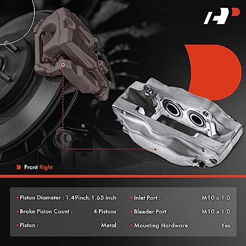 A-Premium Disc Brake Caliper Compatible with Acura Models