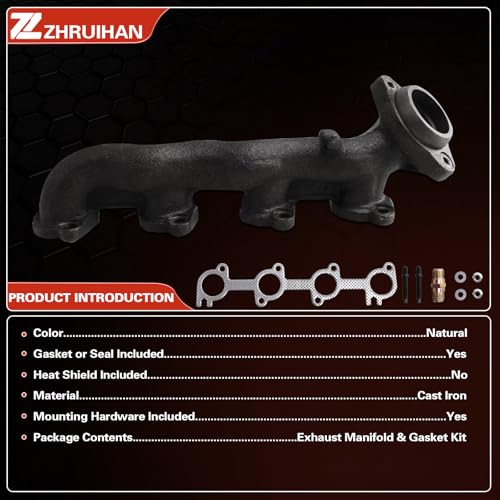 Left Exhaust Manifold Kit with Includes Required Gaskets And Hardware - size: 674-407