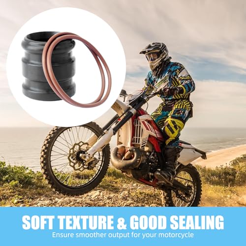 3JE-14615-00-00Expansion chamber to muffler connection seal and spring kit