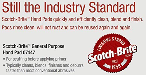 Cubitron Scotch-Brite Primer Prep Scuff 07747, 4-3/4 in x 15 ft - size: 30 Count (Pack of 1)