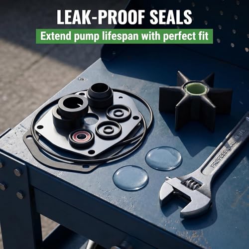 Water Pump Impeller Repair Kit 8M0100526 for Mercury Alpha One Gen2 - size: 8M0100526