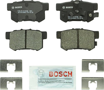 BOSCH BC1086 QuietCast Premium Ceramic Disc Brake Pad Set - Rear