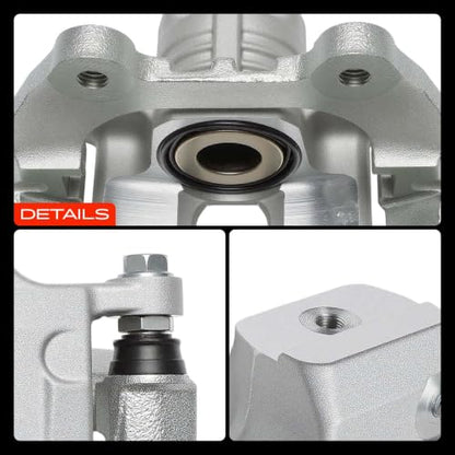 A-Premium Rear Right Passenger Disc Brake Caliper with Bracket - style: Rear Passenger