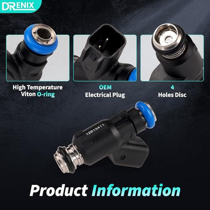 Fuel Injectors for-Chevy Avalanche Suburban Express 1500 2500 3500 Silverado 1500 Tahoe for-GMC Savana 1500 2500 3500 Sierra 1500 Yukon 12613411 FJ1061 FJ10735
