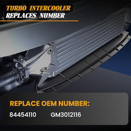 GM3012116 Turbo Intercooler Compatible with Chevy GMC 2018-2022 - size: GM3012116