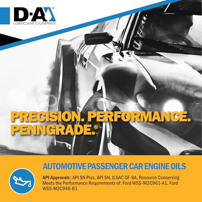PENNGRADE 62836, Full Synthetic Motor Oil SAE 5W-30, 1 Quart (2 Pack)