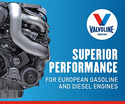 Valvoline European Vehicle Full Synthetic SAE 5W-40 Motor Oil 1 QT (Pack of 2) - size: 1 QT (Pack of 2), style: European Vehicle
