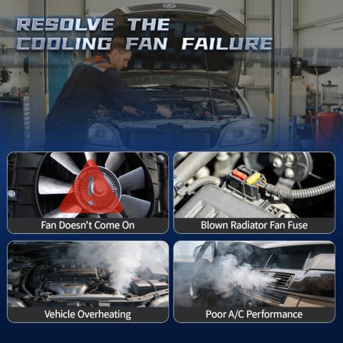 621045 Cooling Fan Compatible with Taurus Sable 2008-2012
