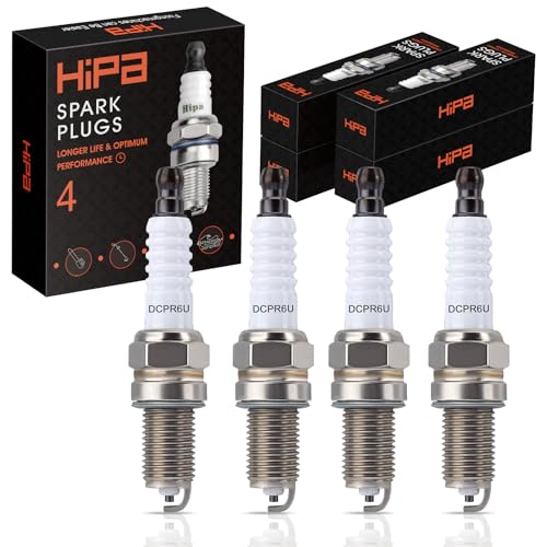 Hipa DCPR6E Spark Plug for Kohler 14132 11-S - size: DCPR6E 4pack